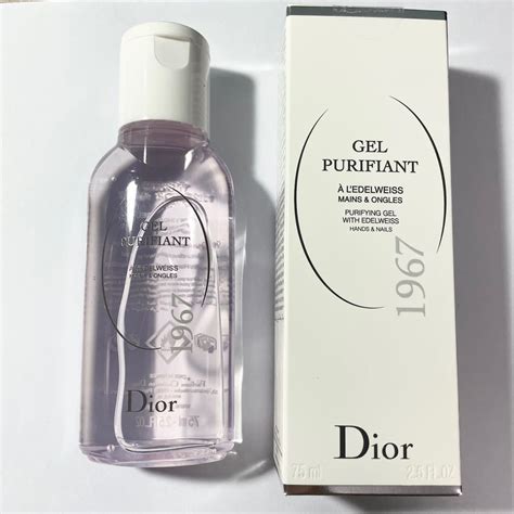 gel purifiant dior 1967|DIOR PURIFYING GEL WITH EDELWEISS HANDS & NAILS 75ML.